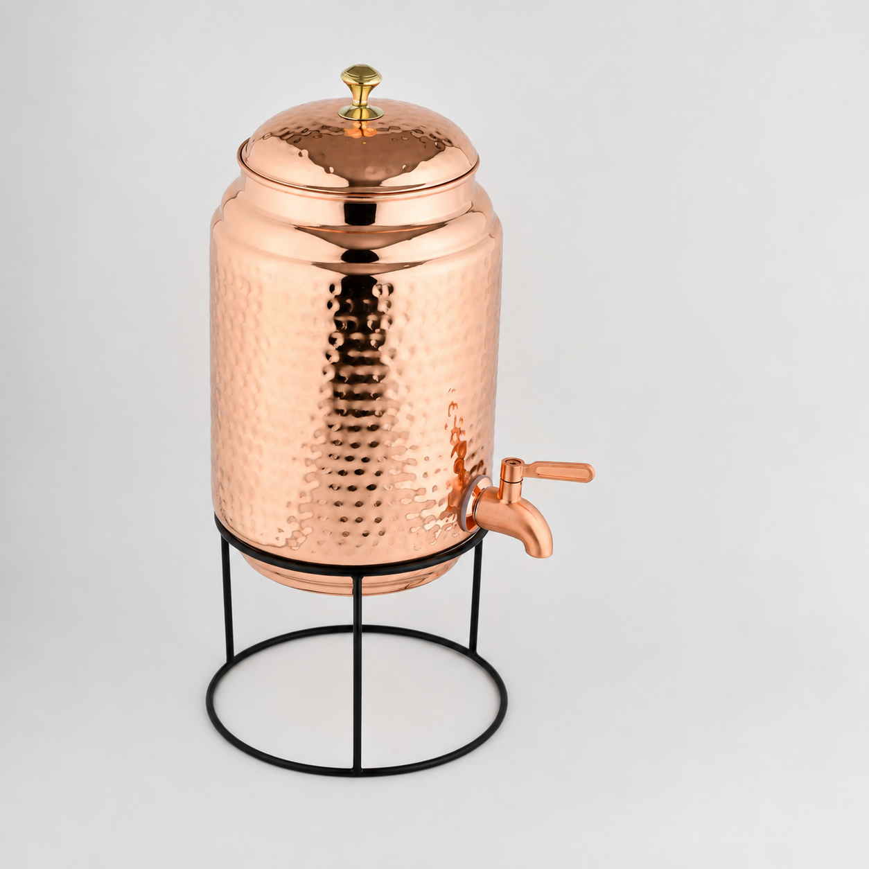 5L Copper Water Dispenser with Stand - Purely Copper