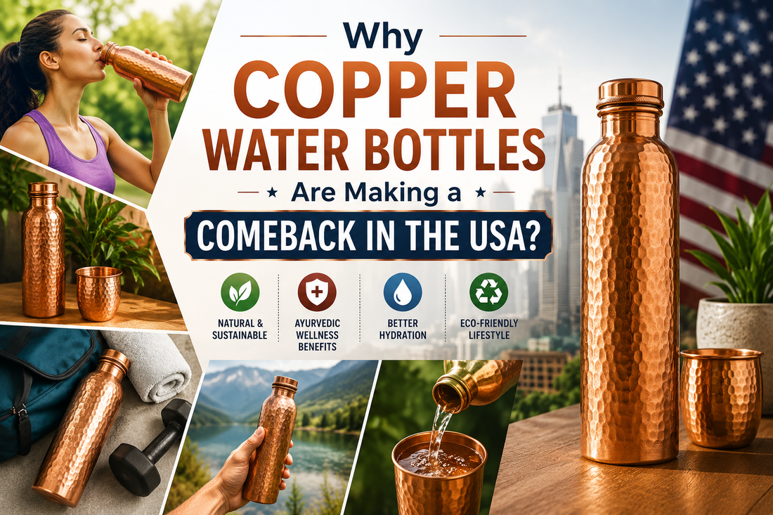 Why Copper Water Bottles Are Making A Comeback in The USA?
