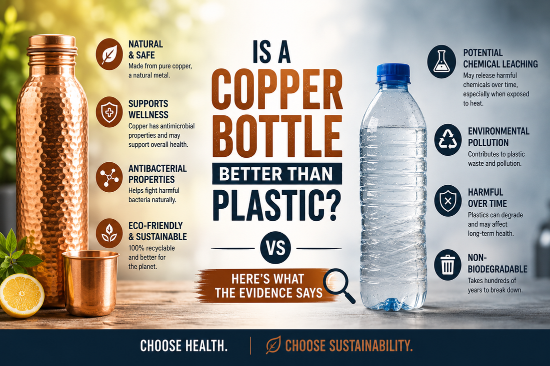 Is a Copper Bottle Better Than Plastic? Here’s What the Evidence Says
