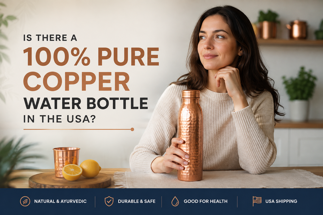 Is There a 100% Pure Copper Water Bottle in the USA?