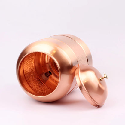 Premium Pure Copper Water Dispenser – Hammered Design (8 - Litres)