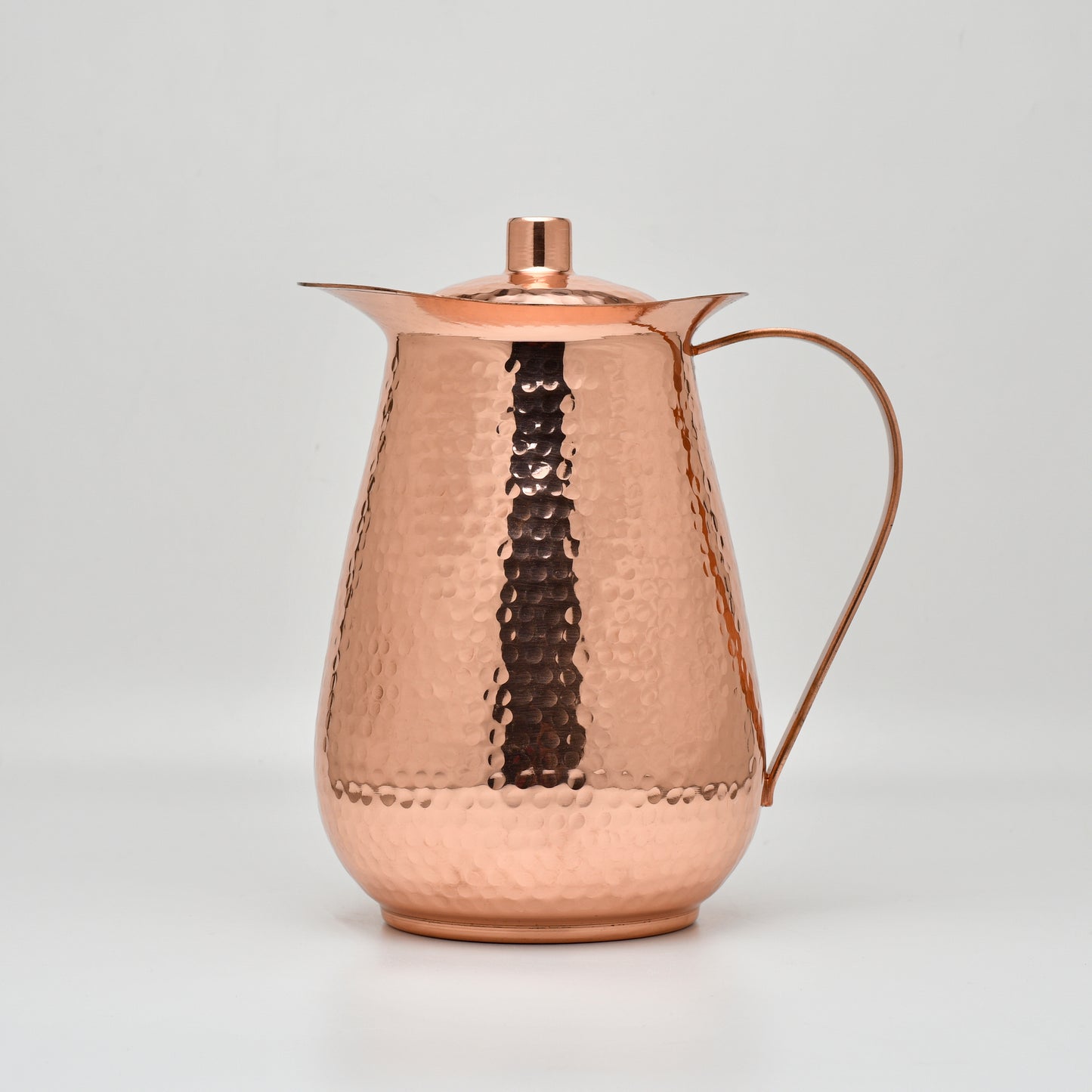 Pure Copper Jug - 2 L Hammered Copper Jug - Purely Copper