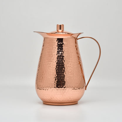 Pure Copper Jug - 2 L Hammered Copper Jug - Purely Copper